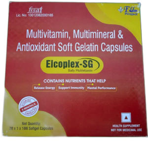 Elcovit SG soft gelatin capsule